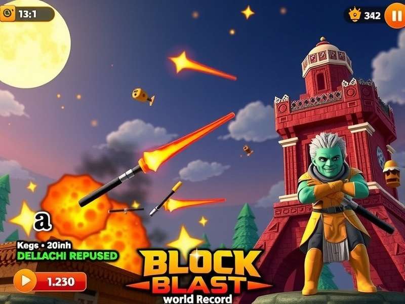 Block Blast World Record Holder