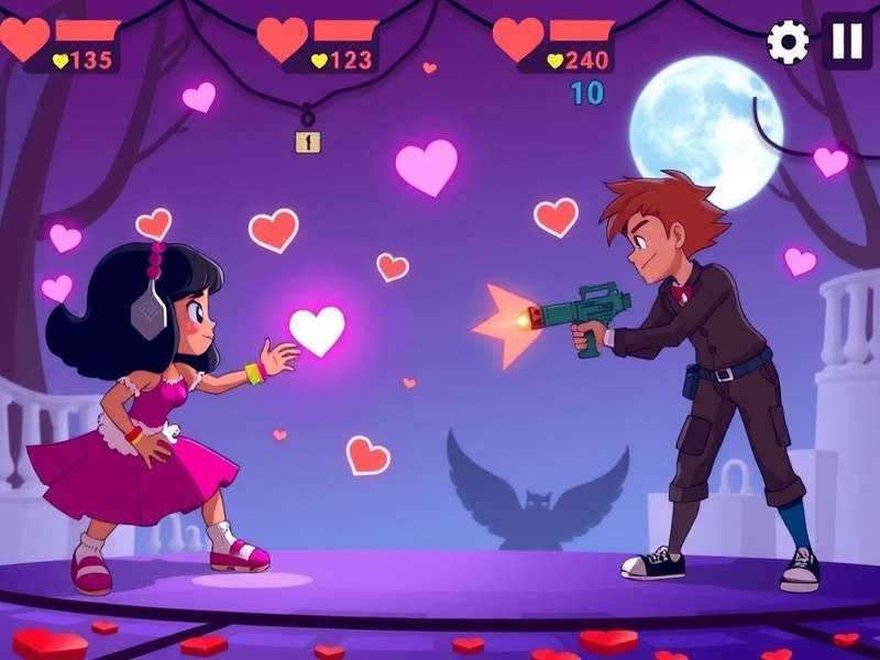 Block Blasters Valentine गेम का स्क्रीनशॉट