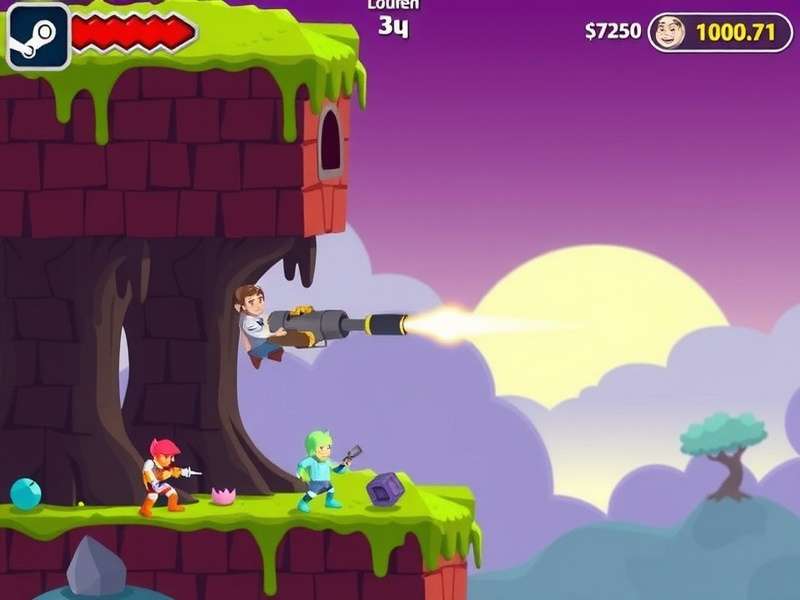 Block Blaster Steam गेम इंटरफेस