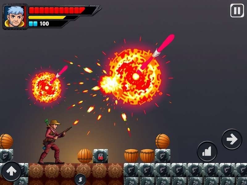 Block Blast गेम इंटरफेस