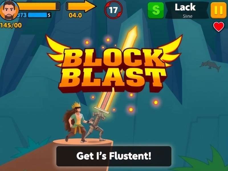 Block Blast Unblocked 77 गेम इंटरफेस