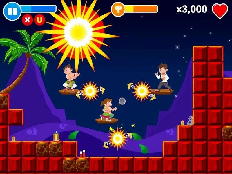 Block Blast Game Screenshot - Colorful Blocks Puzzle