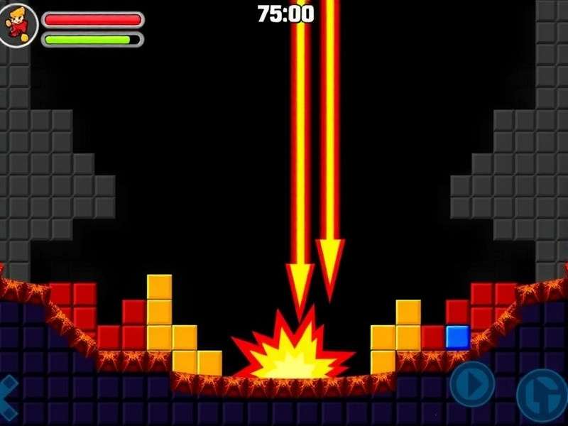 Block Blast Gameplay Screenshot showing colorful blocks and high score