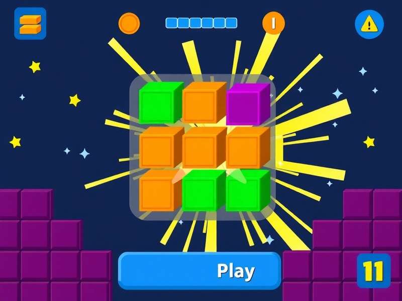 Block Blast game solver calculator interface showing strategic block placement