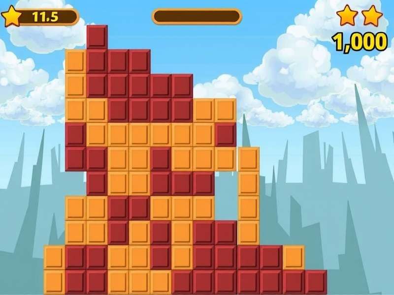 Strategic placement of colorful geometric blocks on a grid in a Block Puzzle game