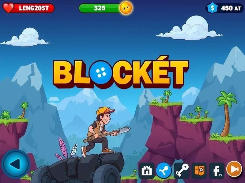 Blocket Play interface showcasing Block Blast gameplay