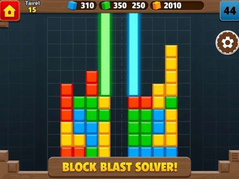 Block Blast Gameplay on a smartphone screen