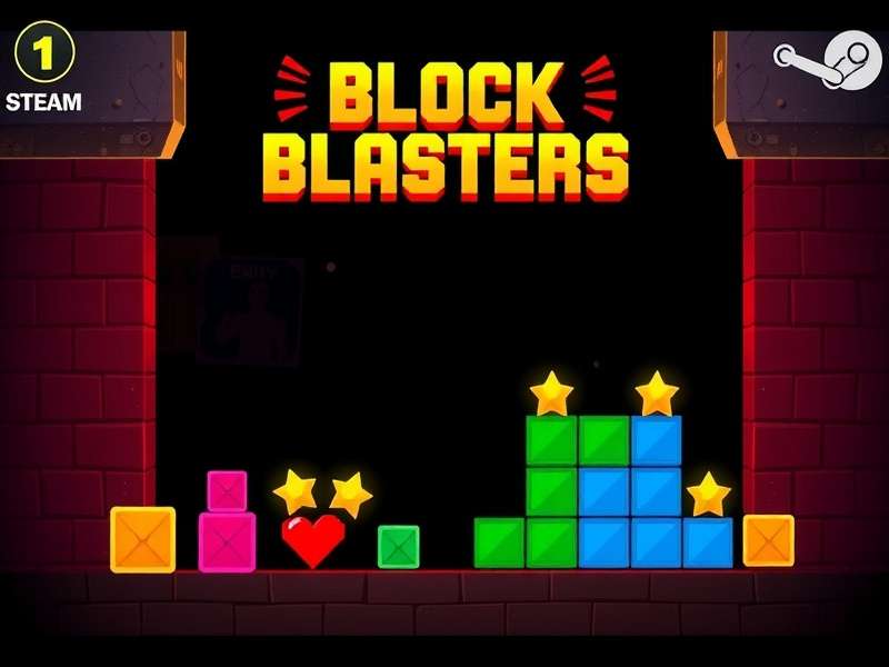 Vibrant Block Blast community discussion on Steam and Reddit interfaces