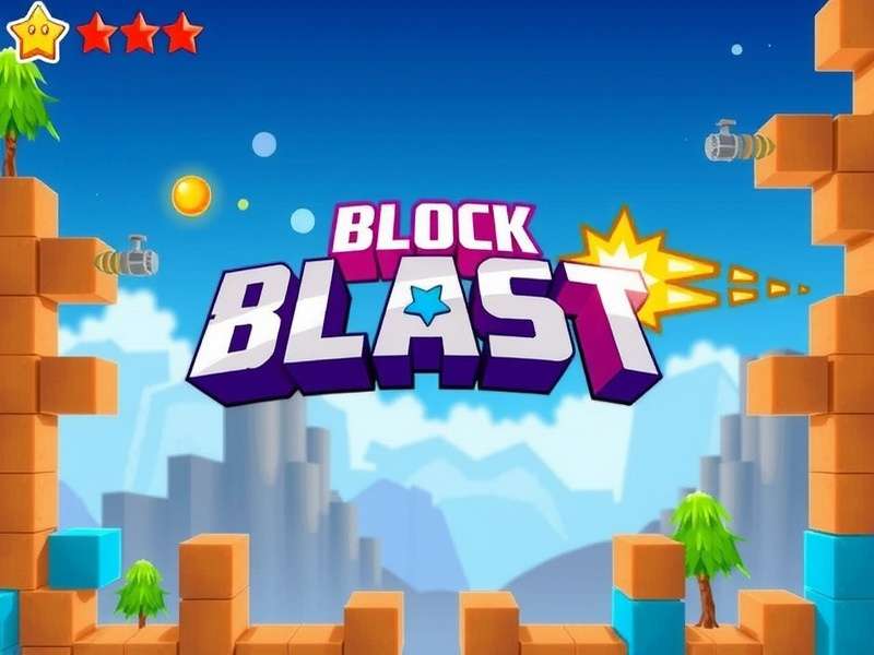 Block Blast Gratuit gameplay screenshot showing colorful blocks on a grid