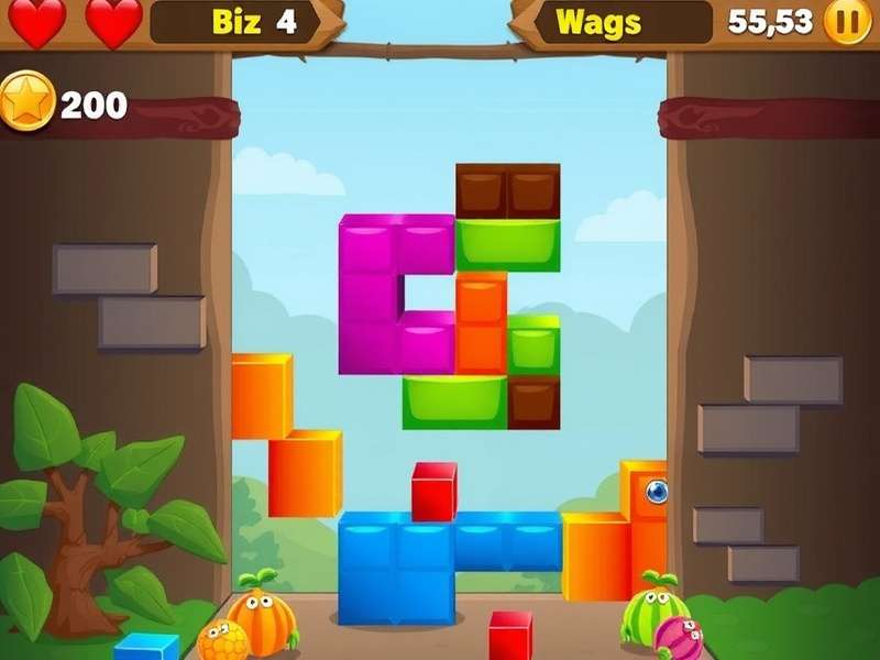 Block Blast game interface on mobile screen