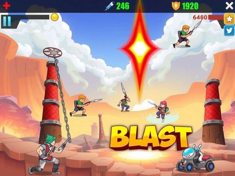 Block Blast Gameplay Screenshot showing colorful blocks