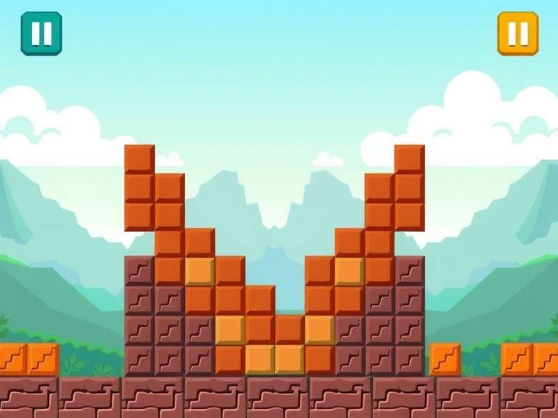 Block Blast game banner showing colorful puzzle blocks and gameplay interface