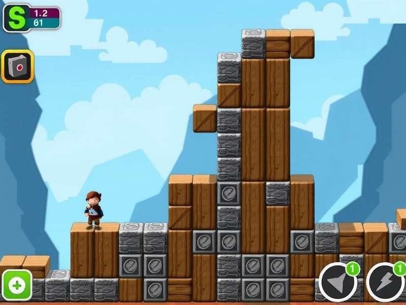 Block Blast game puzzle blocks colorful interface