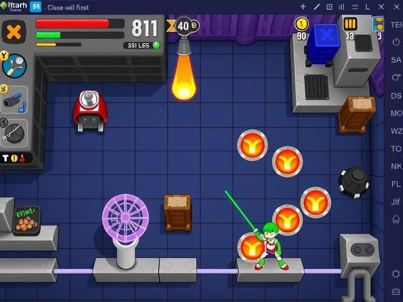 Block Blast game interface showing colorful blocks and puzzle grid
