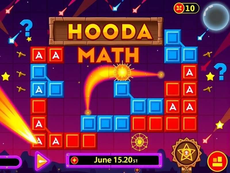 Block Blast Hooda Math – strategic puzzle gameplay on a 9x9 grid