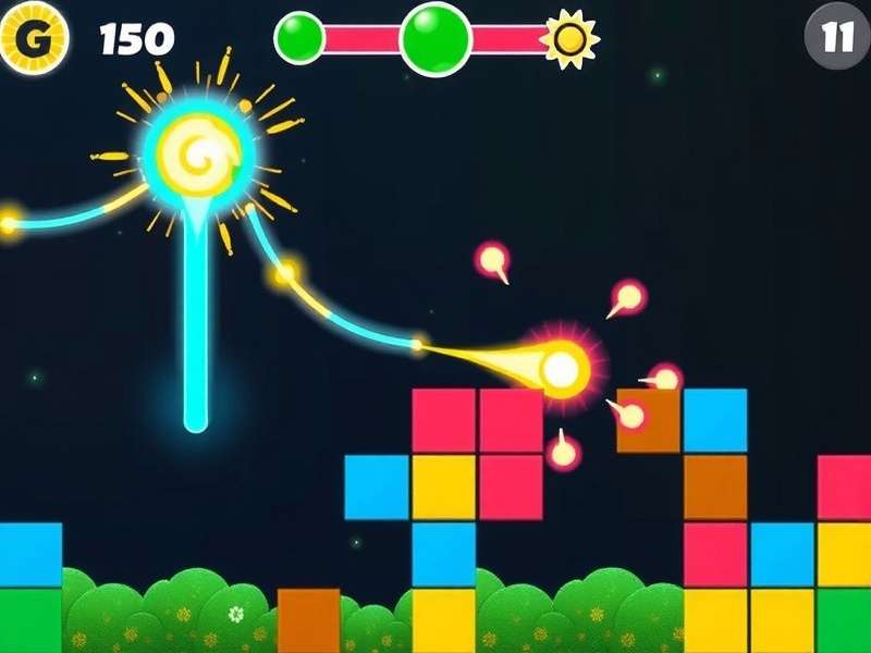 Block Blast game interface showing colorful blocks on a board