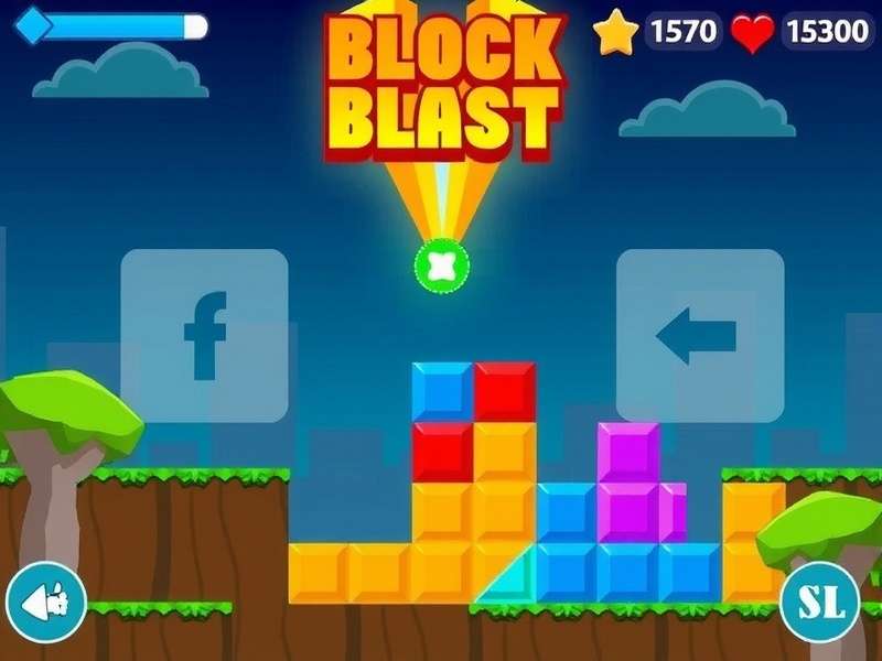 Block Blast game board showing high-score strategy and block placement tips for Indian players