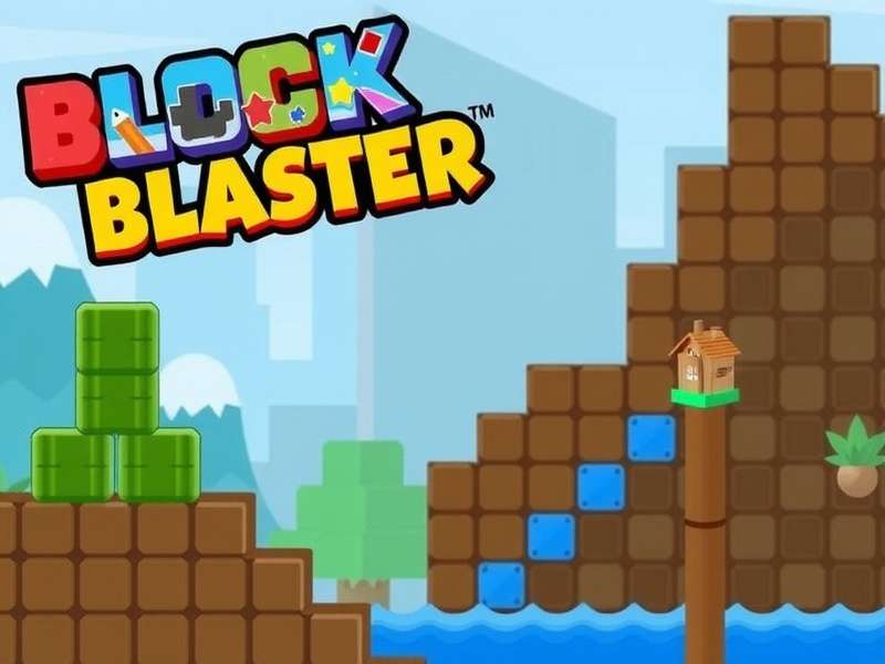 Block Blaster Adventure Puzzles gameplay montage showing colorful blocks and strategic grid layouts